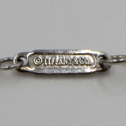 ティファニー(Tiffany & Co)Pt950ビクトリアパールネックレス　重量5.05ｇ(石の重量含む) レディース（中古）