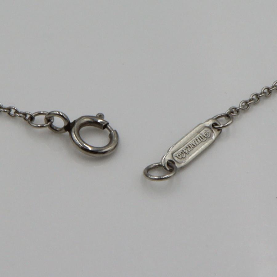 ティファニー(Tiffany & Co)Pt950ビクトリアパールネックレス　重量5.05ｇ(石の重量含む) レディース（中古）