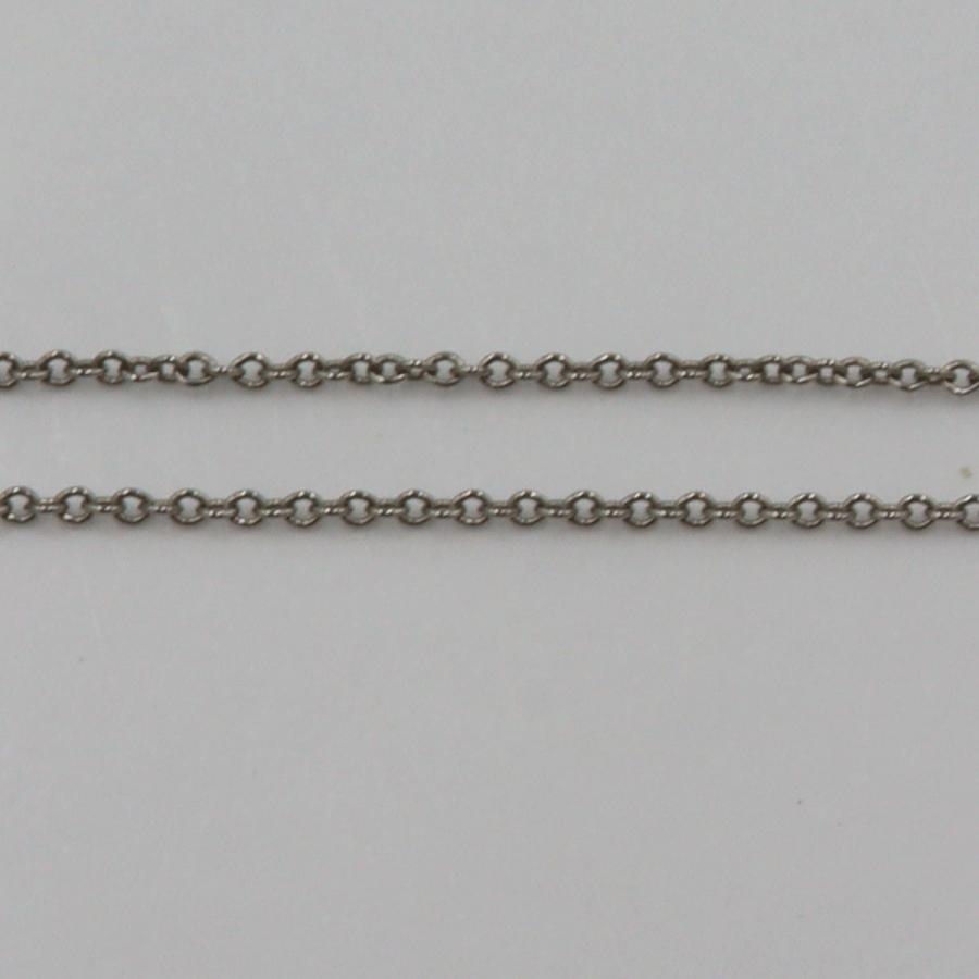 ティファニー(Tiffany & Co)Pt950ビクトリアパールネックレス　重量5.05ｇ(石の重量含む) レディース（中古）