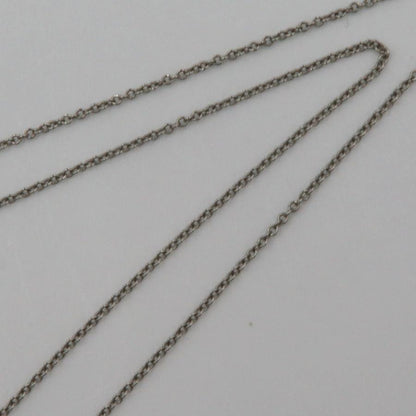 ティファニー(Tiffany & Co)Pt950ビクトリアパールネックレス　重量5.05ｇ(石の重量含む) レディース（中古）