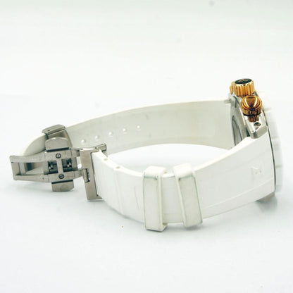 エドックス（EDOX）クロノオフショア1 クロノグラフ　10221-37RB3-BIR3　メンズ　レディース（中古）