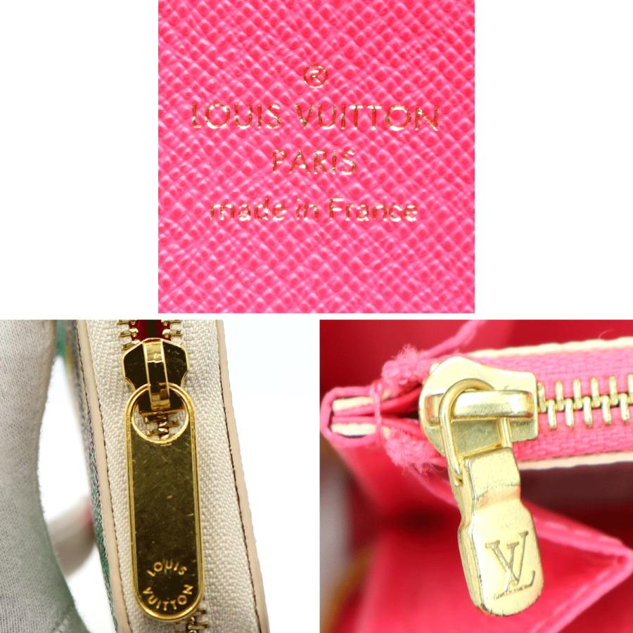 ルイヴィトン(LOUIS VUITTON)　ダミエアズール　ジッピー・ウォレット　N40507　2023年クリスマス限定アイテム　レディース（中古）
