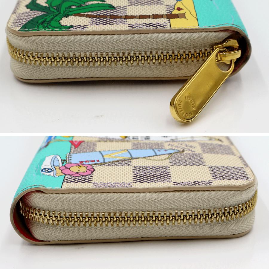 ルイヴィトン(LOUIS VUITTON)　ダミエアズール　ジッピー・ウォレット　N40507　2023年クリスマス限定アイテム　レディース（中古）