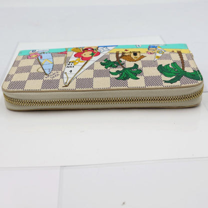 ルイヴィトン(LOUIS VUITTON)　ダミエアズール　ジッピー・ウォレット　N40507　2023年クリスマス限定アイテム　レディース（中古）