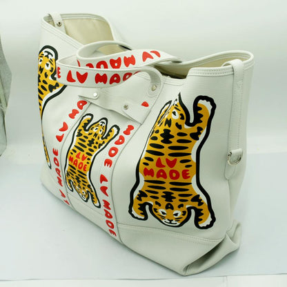 ルイヴィトン（LOUIS VUITTON）NIGOコラボ　トロリー・トート　M59366　2022年春夏メンズコレクション　ショルダーストラップ無し　メンズ(中古）