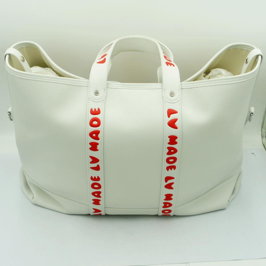 ルイヴィトン（LOUIS VUITTON）NIGOコラボ　トロリー・トート　M59366　2022年春夏メンズコレクション　ショルダーストラップ無し　メンズ(中古）