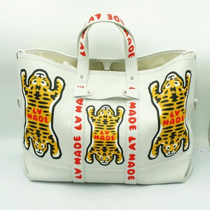 ルイヴィトン（LOUIS VUITTON）NIGOコラボ　トロリー・トート　M59366　2022年春夏メンズコレクション　ショルダーストラップ無し　メンズ(中古）