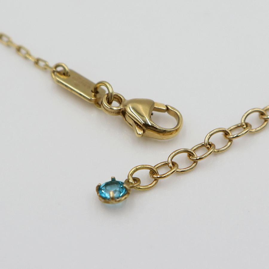 グッチ(GUCCI) K18YG　ダブルGネックレス　ネック長さ40cm　重量2.85ｇ　レディース（中古）