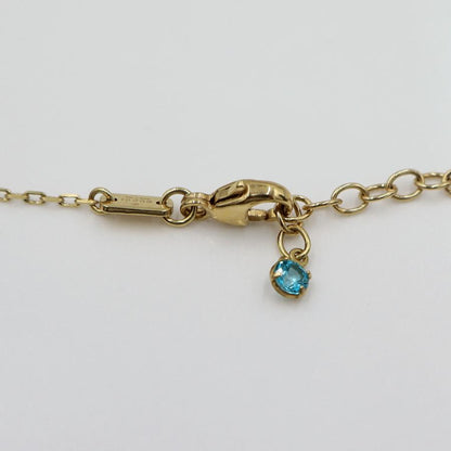 グッチ(GUCCI) K18YG　ダブルGネックレス　ネック長さ40cm　重量2.85ｇ　レディース（中古）