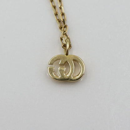 グッチ(GUCCI) K18YG　ダブルGネックレス　ネック長さ40cm　重量2.85ｇ　レディース（中古）