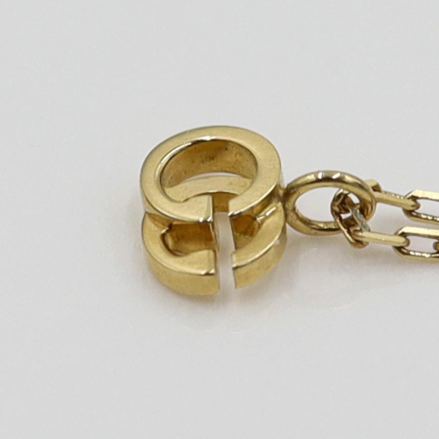 グッチ(GUCCI) K18YG　ダブルGネックレス　ネック長さ40cm　重量2.85ｇ　レディース（中古）