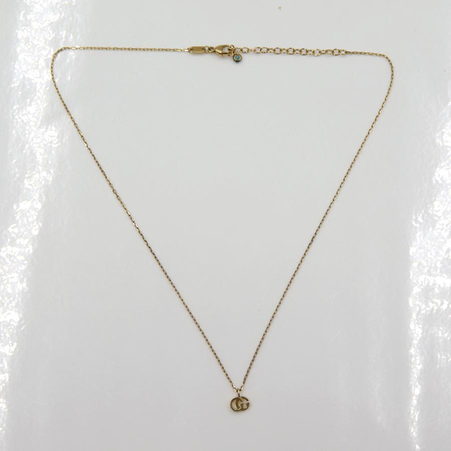 グッチ(GUCCI) K18YG　ダブルGネックレス　ネック長さ40cm　重量2.85ｇ　レディース（中古）