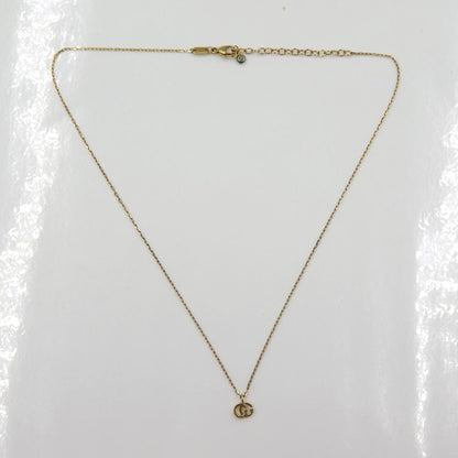 グッチ(GUCCI) K18YG　ダブルGネックレス　ネック長さ40cm　重量2.85ｇ　レディース（中古）