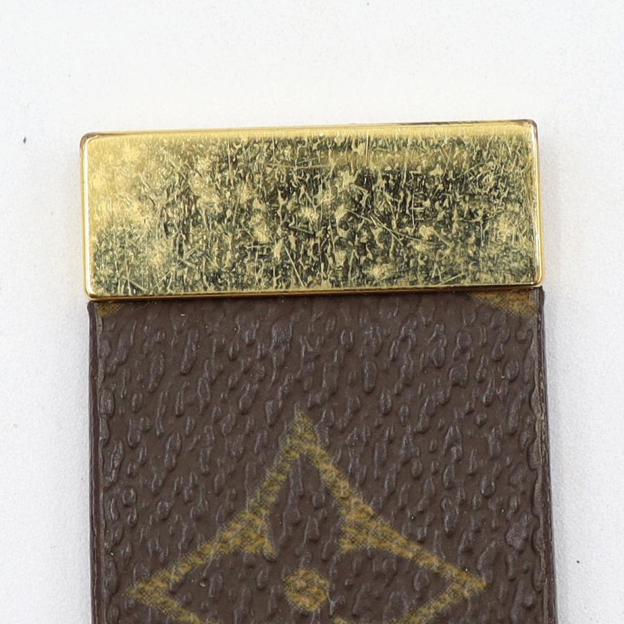 ルイヴィトン（LOUIS VUITTON）モノグラム　サンチュール・キャレ　78cm〜90cm　レディース　（中古）