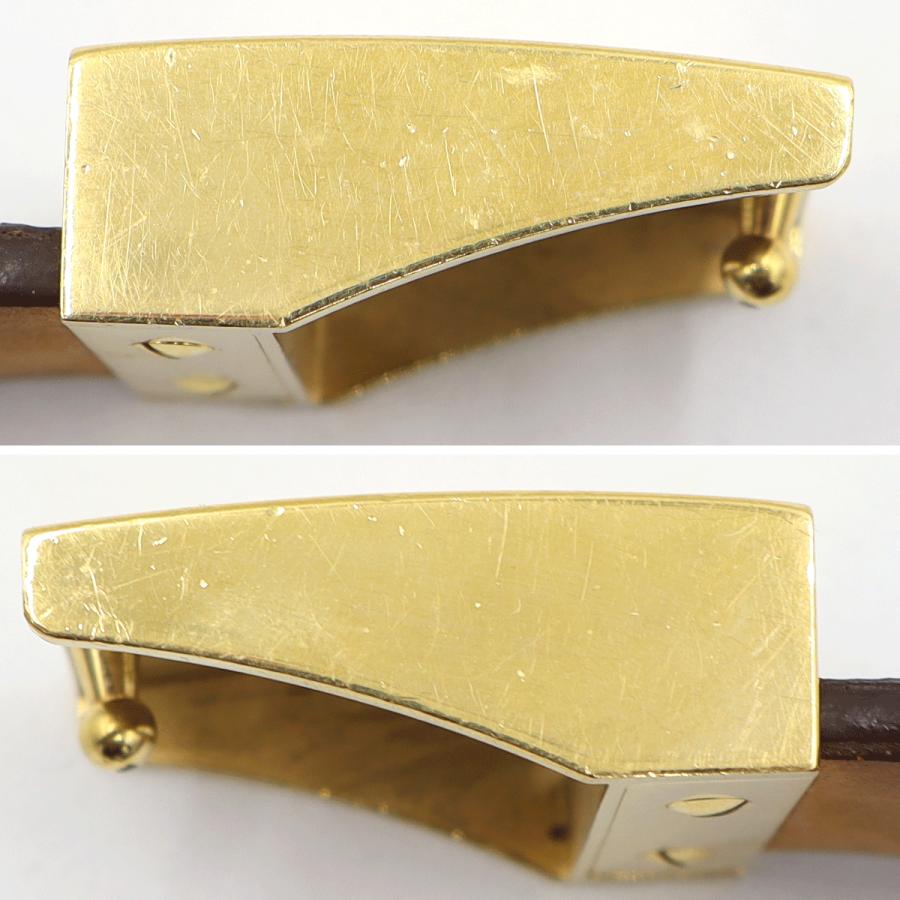 ルイヴィトン（LOUIS VUITTON）モノグラム　サンチュール・キャレ　78cm〜90cm　レディース　（中古）