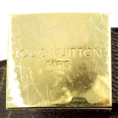 ルイヴィトン（LOUIS VUITTON）モノグラム　サンチュール・キャレ　78cm〜90cm　レディース　（中古）