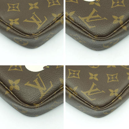 ルイヴィトン（LOUIS VUITTON）モノグラム・パンダ　ポシェット・アクセソワール　M51981　2003年村上隆コラボレーション　レディース（中古）