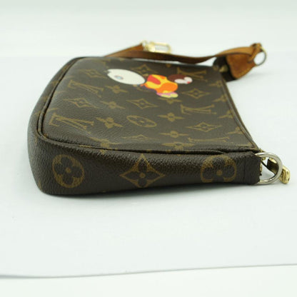 ルイヴィトン（LOUIS VUITTON）モノグラム・パンダ　ポシェット・アクセソワール　M51981　2003年村上隆コラボレーション　レディース（中古）