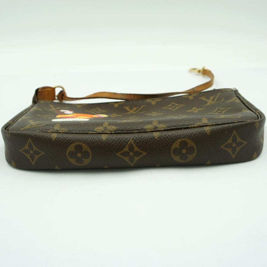 ルイヴィトン（LOUIS VUITTON）モノグラム・パンダ　ポシェット・アクセソワール　M51981　2003年村上隆コラボレーション　レディース（中古）