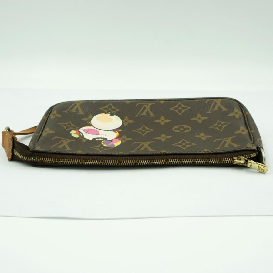ルイヴィトン（LOUIS VUITTON）モノグラム・パンダ　ポシェット・アクセソワール　M51981　2003年村上隆コラボレーション　レディース（中古）