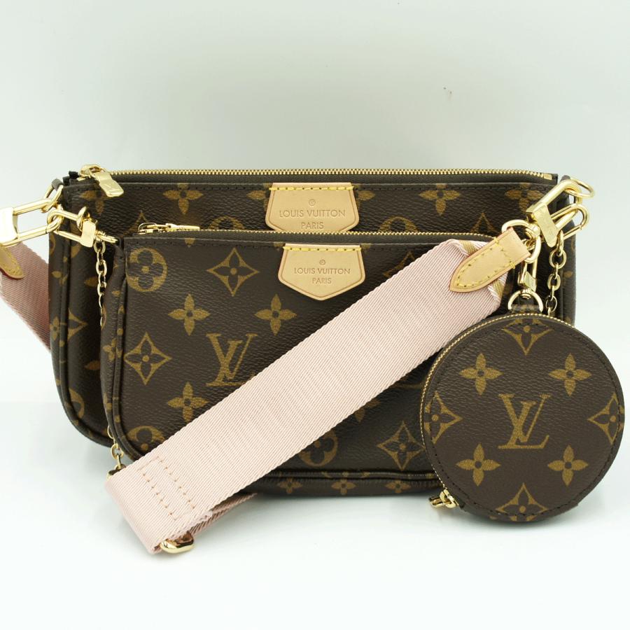 ルイヴィトン（LOUIS VUITTON）モノグラム　ミュルティ・ポシェット・アクセソワール　M44840　ショルダーバッグ　レディース（中古）