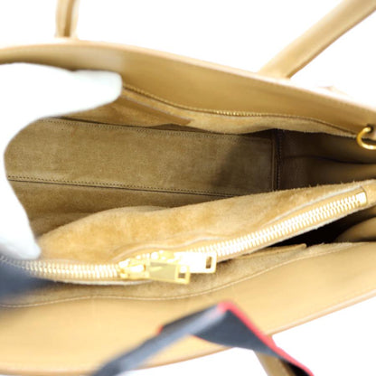 サンローラン（SAINT LAURENT）サックドジュール　スモール　324823　BOO1J　ハンドバッグ　ショルダーストラップ(欠品)　ベージュ　レディース（中古）