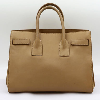 サンローラン（SAINT LAURENT）サックドジュール　スモール　324823　BOO1J　ハンドバッグ　ショルダーストラップ(欠品)　ベージュ　レディース（中古）