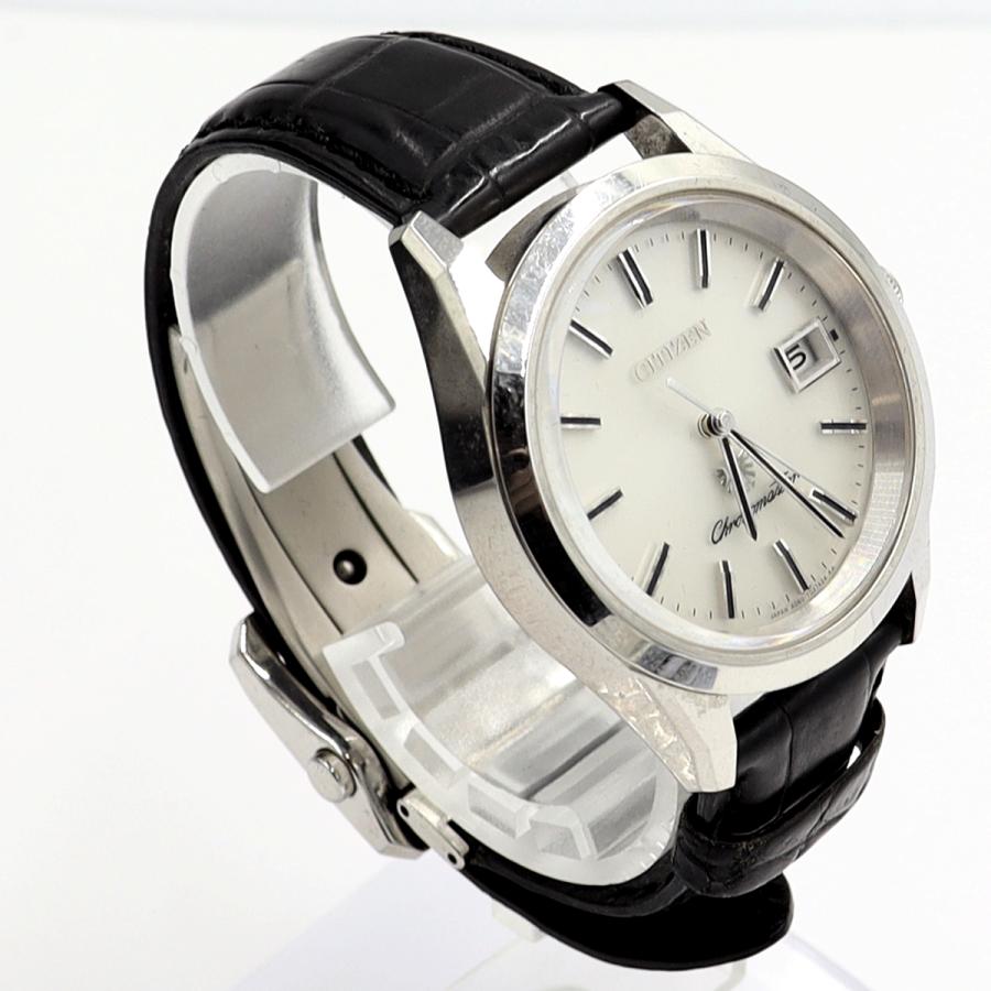 シチズン（CITIZEN）年差エコ・ドライブ　チタニウム　限定300本モデル　AQ4040-06A　10気圧防水　メンズ（中古