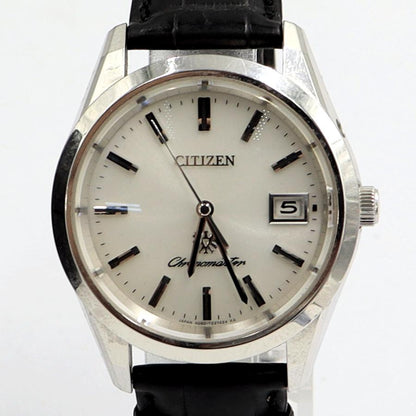 シチズン（CITIZEN）年差エコ・ドライブ　チタニウム　限定300本モデル　AQ4040-06A　10気圧防水　メンズ（中古