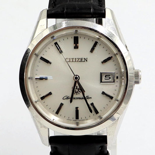 シチズン（CITIZEN）年差エコ・ドライブ　チタニウム　限定300本モデル　AQ4040-06A　10気圧防水　メンズ（中古