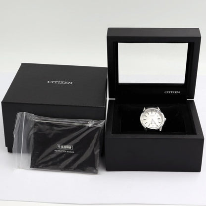 シチズン（CITIZEN）年差エコ・ドライブ　チタニウム　限定300本モデル　AQ4040-06A　10気圧防水　メンズ（中古