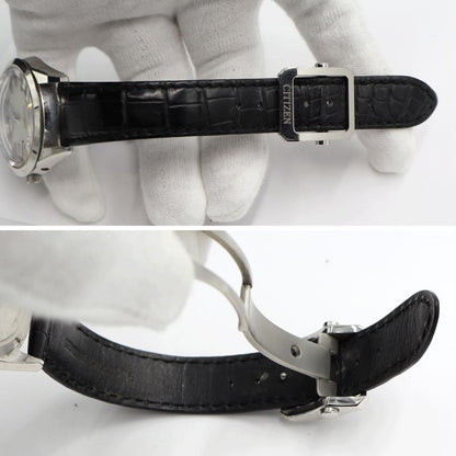 シチズン（CITIZEN）年差エコ・ドライブ　チタニウム　限定300本モデル　AQ4040-06A　10気圧防水　メンズ（中古