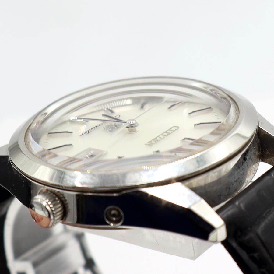 シチズン（CITIZEN）年差エコ・ドライブ　チタニウム　限定300本モデル　AQ4040-06A　10気圧防水　メンズ（中古