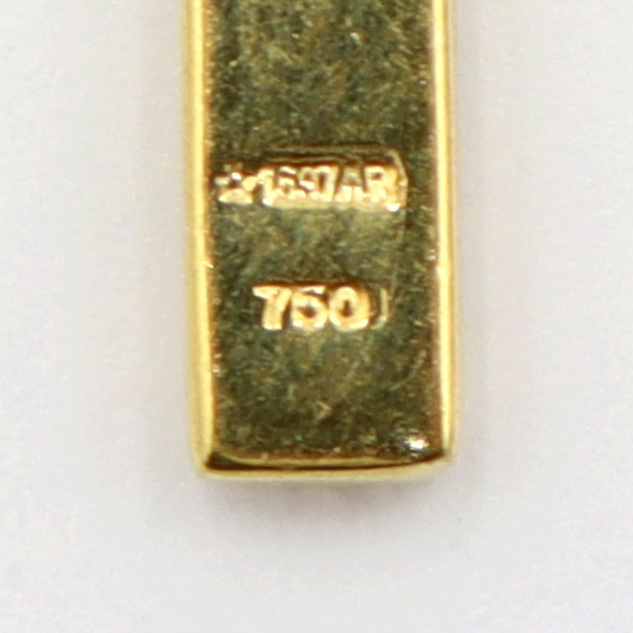 グッチ（GUCCI）750　GUCCIラリアットピアス　重量3.56ｇ　ピアス　レディース（中古）