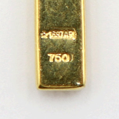 グッチ（GUCCI）750　GUCCIラリアットピアス　重量3.56ｇ　ピアス　レディース（中古）