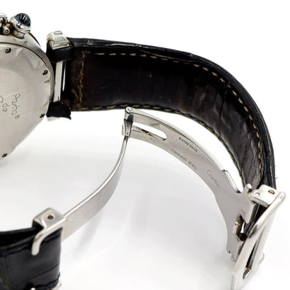 カルティエ(Cartier）パシャ　クロノグラフ　38mm　クォーツ　W3101155　メンズ　レディース（中古）