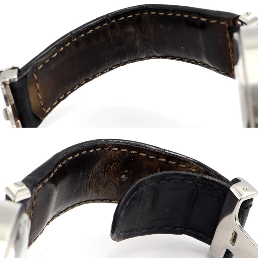 カルティエ(Cartier）パシャ　クロノグラフ　38mm　クォーツ　W3101155　メンズ　レディース（中古）