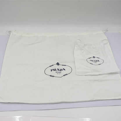 プラダ（PRADA）カナパ　2WAYバッグ　1BG439　ハンドバッグ　ショルダーバッグ　トートバッグ　ブルー　レディース（中古品）