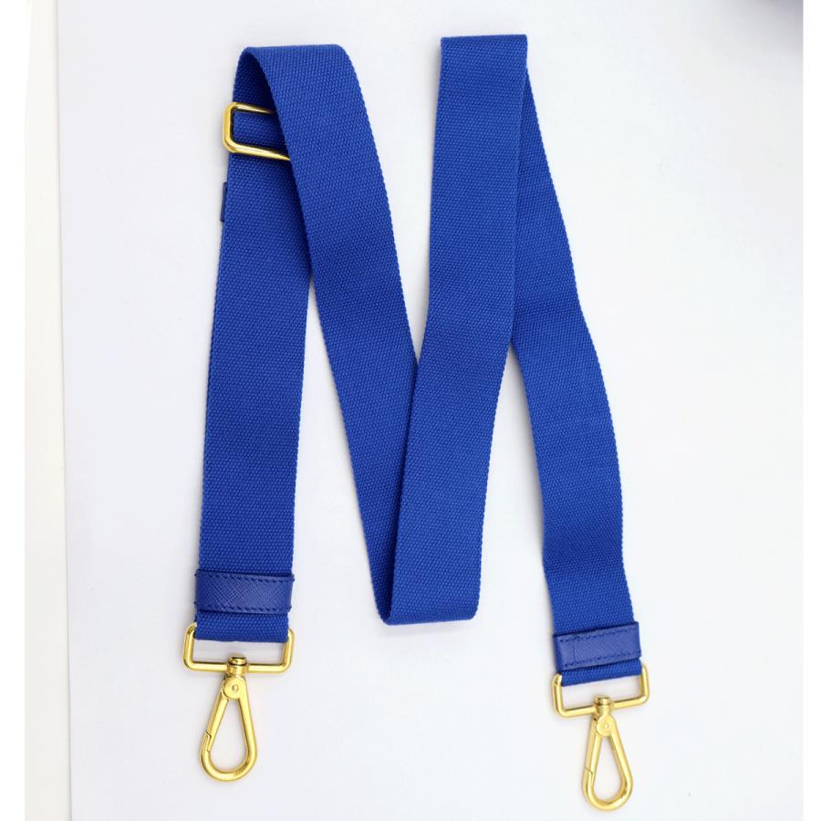 プラダ（PRADA）カナパ　2WAYバッグ　1BG439　ハンドバッグ　ショルダーバッグ　トートバッグ　ブルー　レディース（中古品）