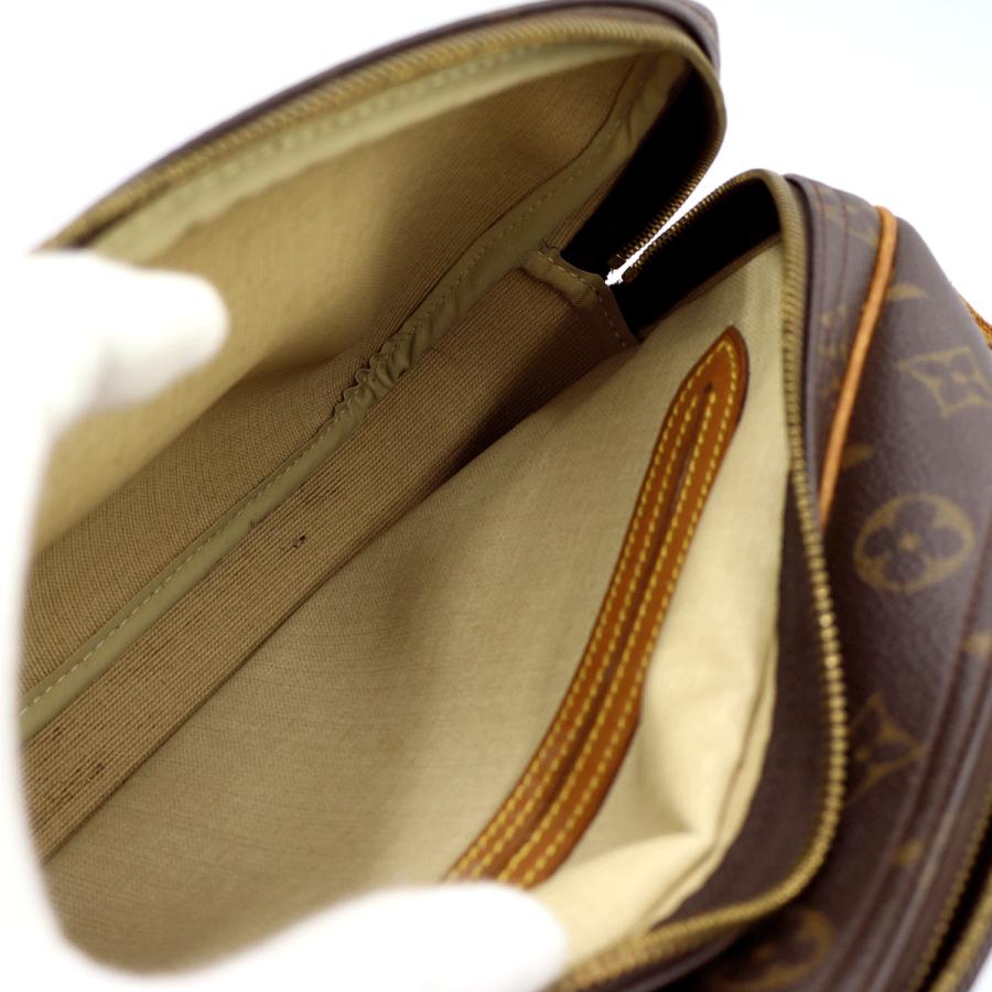 ルイヴィトン（LOUIS VUITTON)　モノグラム　リポーターPM　M45254　ショルダーバッグ　ブラウン　レディース(中古)