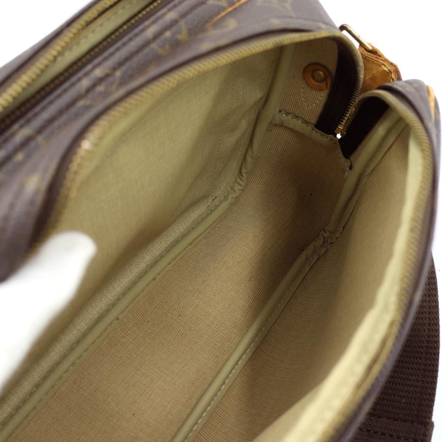 ルイヴィトン（LOUIS VUITTON)　モノグラム　リポーターPM　M45254　ショルダーバッグ　ブラウン　レディース(中古)