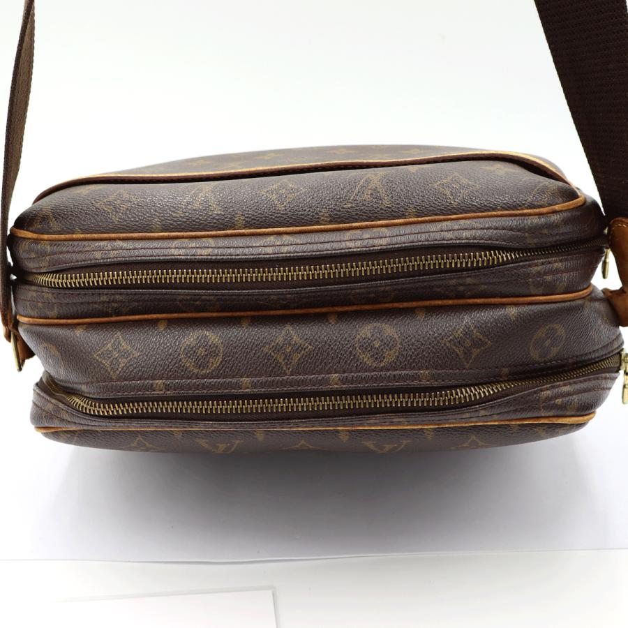ルイヴィトン（LOUIS VUITTON)　モノグラム　リポーターPM　M45254　ショルダーバッグ　ブラウン　レディース(中古)