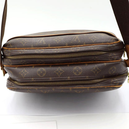 ルイヴィトン（LOUIS VUITTON)　モノグラム　リポーターPM　M45254　ショルダーバッグ　ブラウン　レディース(中古)