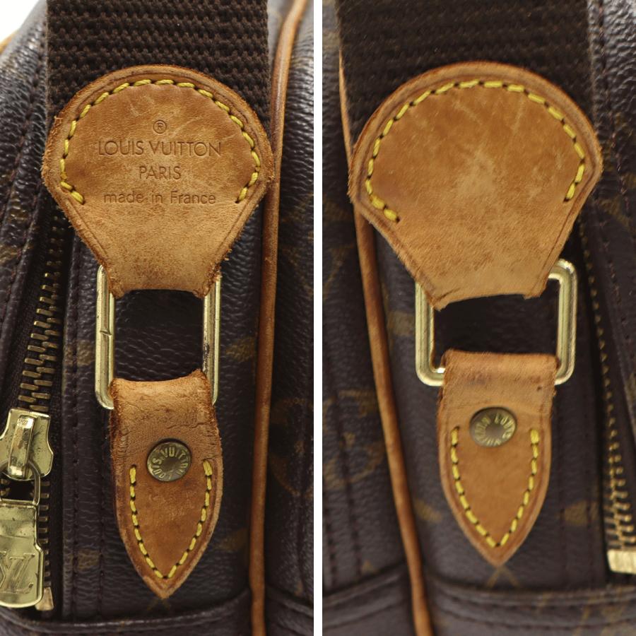 ルイヴィトン（LOUIS VUITTON)　モノグラム　リポーターPM　M45254　ショルダーバッグ　ブラウン　レディース(中古)