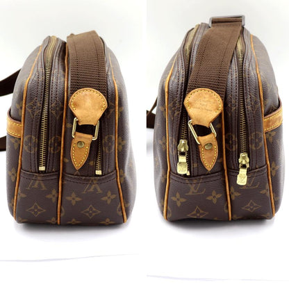 ルイヴィトン（LOUIS VUITTON)　モノグラム　リポーターPM　M45254　ショルダーバッグ　ブラウン　レディース(中古)