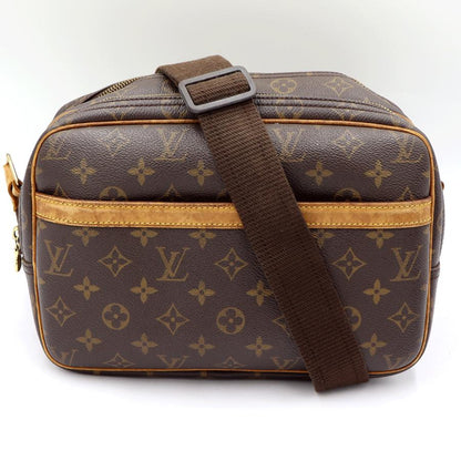 ルイヴィトン（LOUIS VUITTON)　モノグラム　リポーターPM　M45254　ショルダーバッグ　ブラウン　レディース(中古)