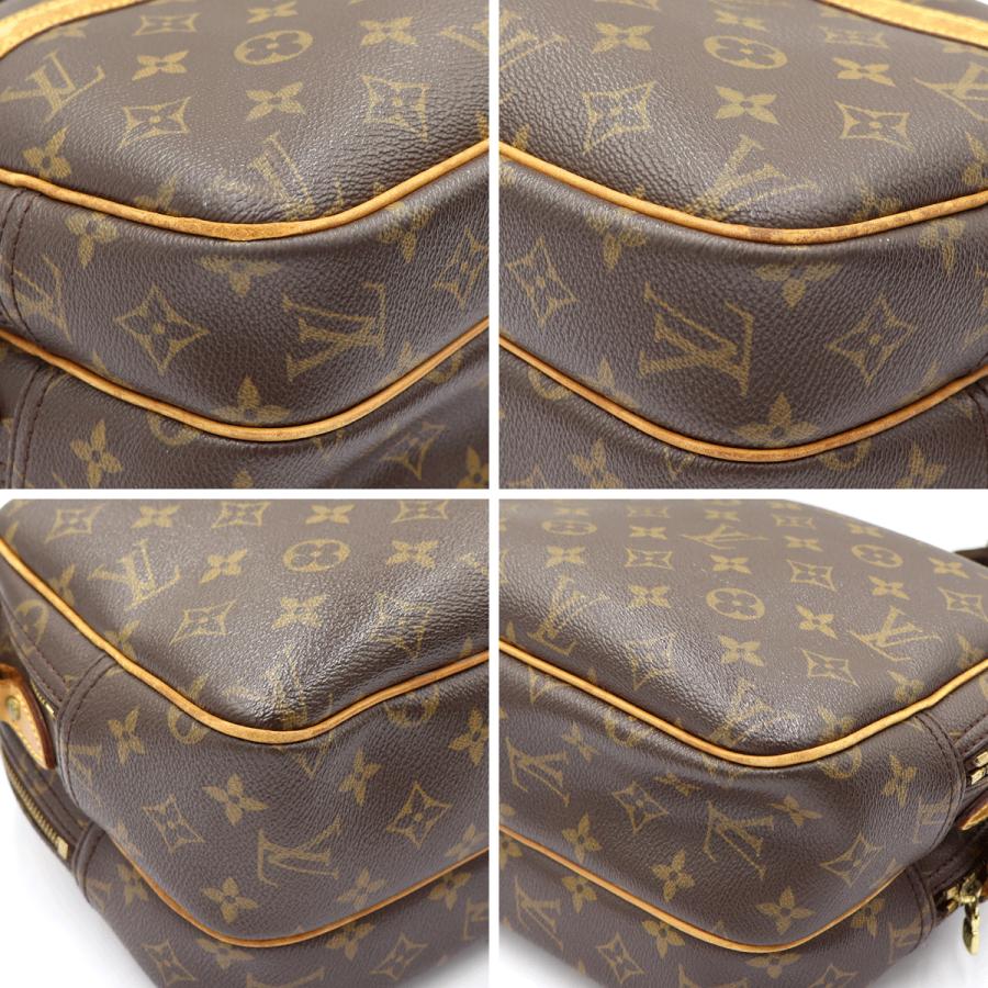 ルイヴィトン（LOUIS VUITTON)　モノグラム　リポーターPM　M45254　ショルダーバッグ　ブラウン　レディース(中古)