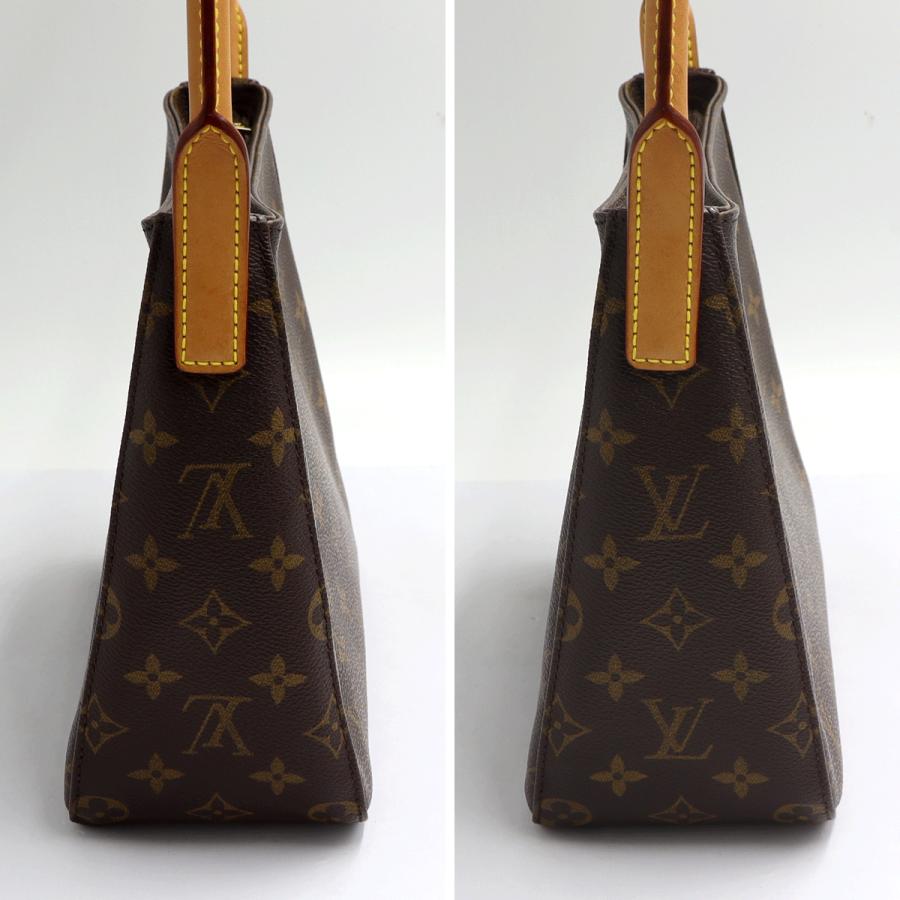 ルイヴィトン（LOUIS VUITTON）モノグラム　ルーピングMM　M51146　ショルダーバッグ　ハンドバッグ　レディース　（中古）