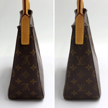 ルイヴィトン（LOUIS VUITTON）モノグラム　ルーピングMM　M51146　ショルダーバッグ　ハンドバッグ　レディース　（中古）