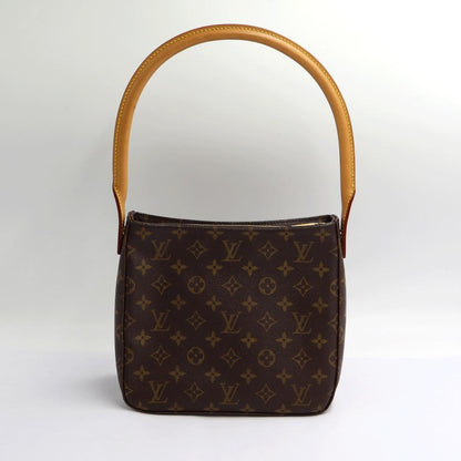 ルイヴィトン（LOUIS VUITTON）モノグラム　ルーピングMM　M51146　ショルダーバッグ　ハンドバッグ　レディース　（中古）